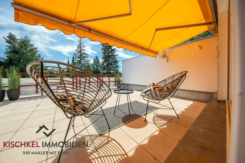 Sonnenplatz über Lichterfelde West: Charmante 1-Zimmer-Wohnung mit XXL-Dachterrasse — photo 1